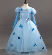 Snow White Cinderella Bella Princess Party Cosplay Costume Fancy Girls Dress