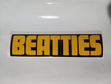 BEATTIES retro vintage sticker LARGE SIZE 210mm x 50mm Tamiya Kyosho Mardave
