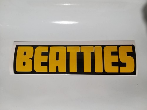 Beatties retro vintage - beatties, sticker