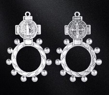 St. Benedict medal rosary ring