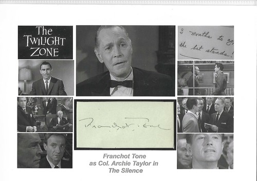 The twilight zone autograph - twilight,