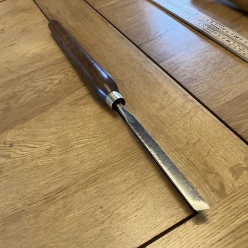 Woodturning wide skew - wide,