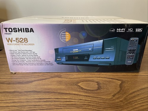 Toshiba 528 vhs vcr - w-528,