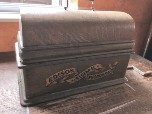 Antique edison home cylinder - edison,