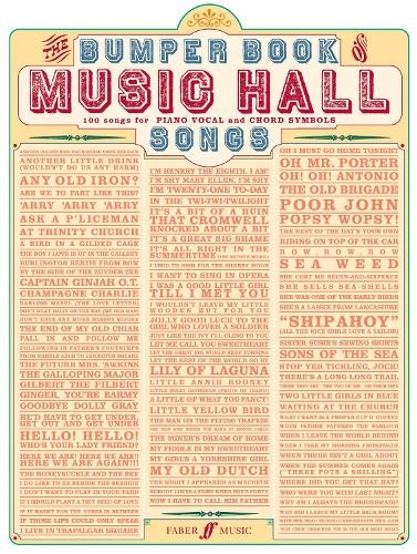 Bumper book music hall - music,