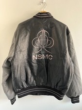 NSMC Jacket Men Size M Black National Street Machine Club Life Member Leather