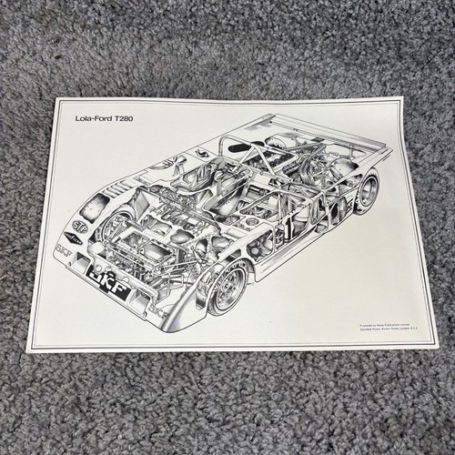 Lola ford t280 vintage cutaway - lola-ford,