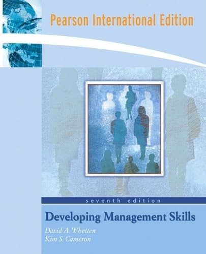 Developing management skills - developing,