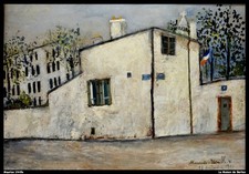 Maurice Utrillo La Maison De