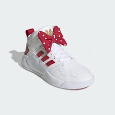Disney Minnie Mouse Bow White/Red Limited Edition Trainers UK 5