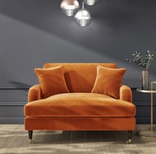 Loveseat Sofa Velvet Couch 2