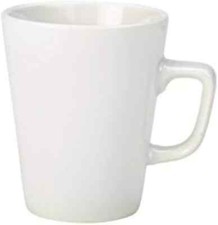 Niceday White Coffee Mugs Cup 34cl Porcelain Tea Cocoa Drink 2448372 Pack of 5