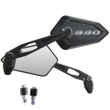 Mirrors Street Carbon Look Logo Silver For KTM 990 Adventure SMT SUPERDUKE