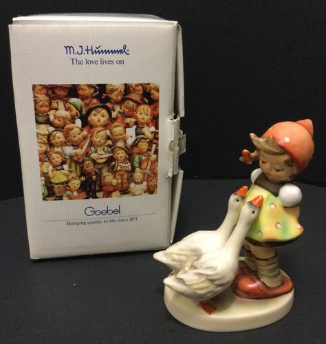 Goebel hummel goose girl - hummel,