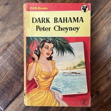 Dark Bahama - Peter Cheyney - 1954 Pan 1st Edition Vintage Paperback GGA