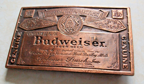 Genuine budweiser lager - genuine,