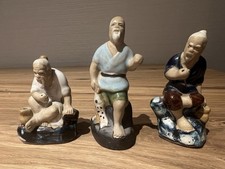 3 x Chinese "Mudmen" vintage