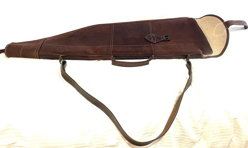 Leather suede gun - leather/suede, slip