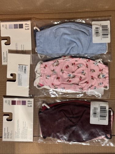 Gap cloth face masks packs - gap, 3