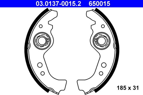 Rear ate 0137 - rear, brake