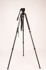 MILLER Solo 75 + AIR fluid video head CARBOON # SPIRIT LEVEL DRY # NO PLATE