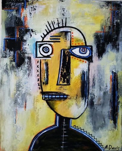 Davis x 16 painting - davis,