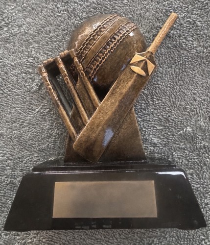 Cricket trophy ball stumps - cricket,