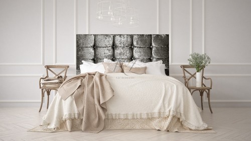 Crystal cube crushed velvet - cube,