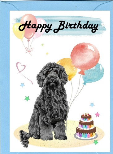 Labradoodle doodle dog 4 x - doodle, (4"x