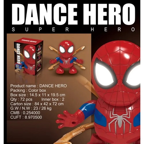 Dancing superhero toy for kids - dancing,