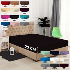 Extra Deep 25cm Fitted Sheet
