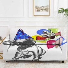 Kite Keeps Pace Stretch Sofa Cover Lounge Couch Slipcover Recliner Protector