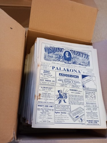 Vintage fishing gazette - vintage,