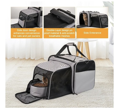 Expandable cat carrier airline - cat,