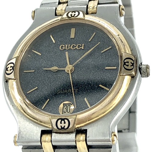 Gucci 9000m quartz 18k gold - 9000m,