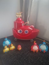Twirlywoos Pull Along Big Red Boat With Lights & Sounds + Figures