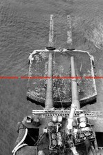 F027647 Raising Cruiser Hindenburg forward gun turrets Scapa Flow Orkney Islands