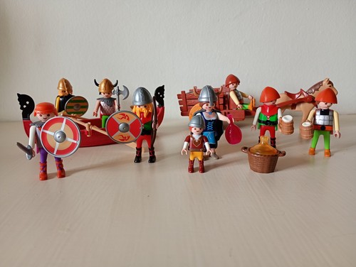 Playmobil viking village and - playmobil,