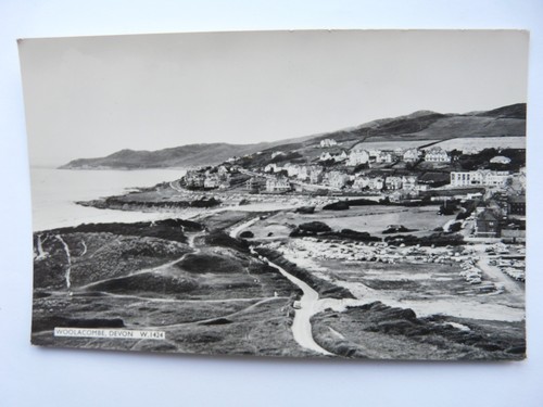 Woolacombe devon real photo - devon.,