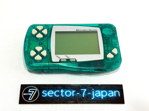 Bandai wonderswan 001 clear - bandai,