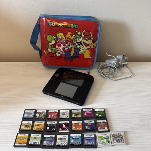 Nintendo 2ds console blue and - console,