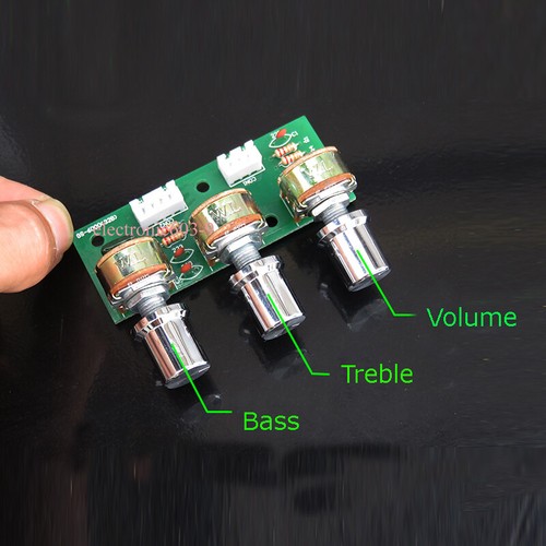 Amplifier tone volume bass - 2.1,