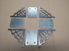 4 Spider Web steel gussets 5mm