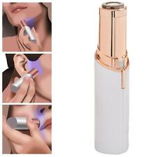 Womens Hair Remover Facial Trimmer Battery Chin Painless Flawless Face Epilator