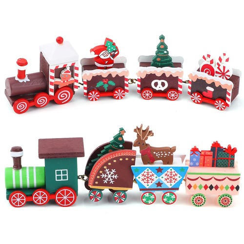 Pcs mini wood train - pcs,