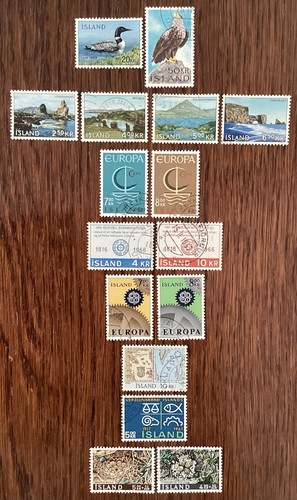 Iceland 1966 sets fine - iceland, 8