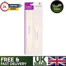 Crafter's Companion Paper and Card Creasing and Scoring Tool - Bone Folder (2Pc)