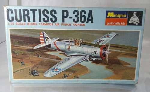 Monogram curtiss p 36a - 1/72, p-36a