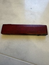 Antique Red Leather Case with