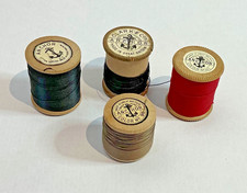 VINTAGE WOODEN COTTON REELS
